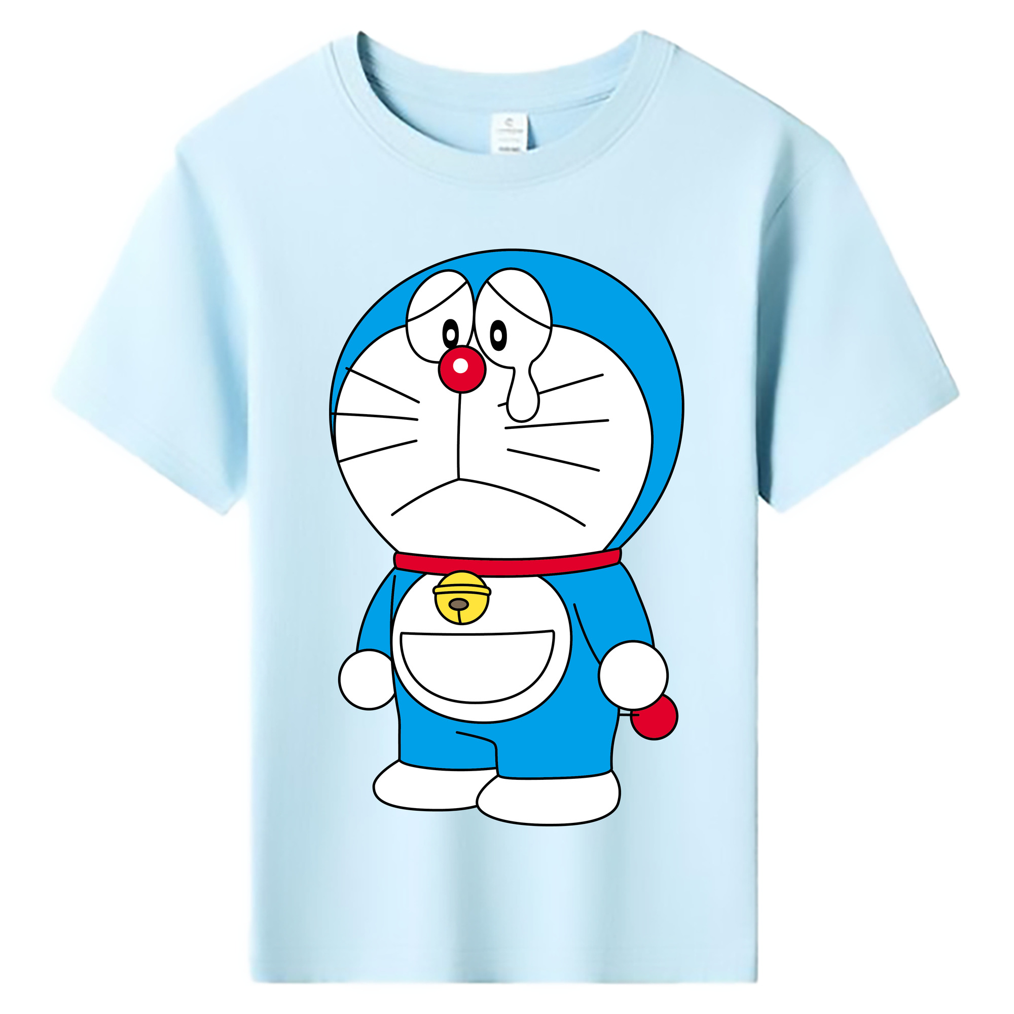 （画像用） ドラえもん Doraemon 綿100％キッズTシャツ（フロントプリント）